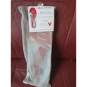 Aline Red All Day Insoles Size P Men's 11- 12 Women's 12-13